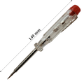Próbnik napięcia tester wskaźnik z neonówką 220-250V 140 mm