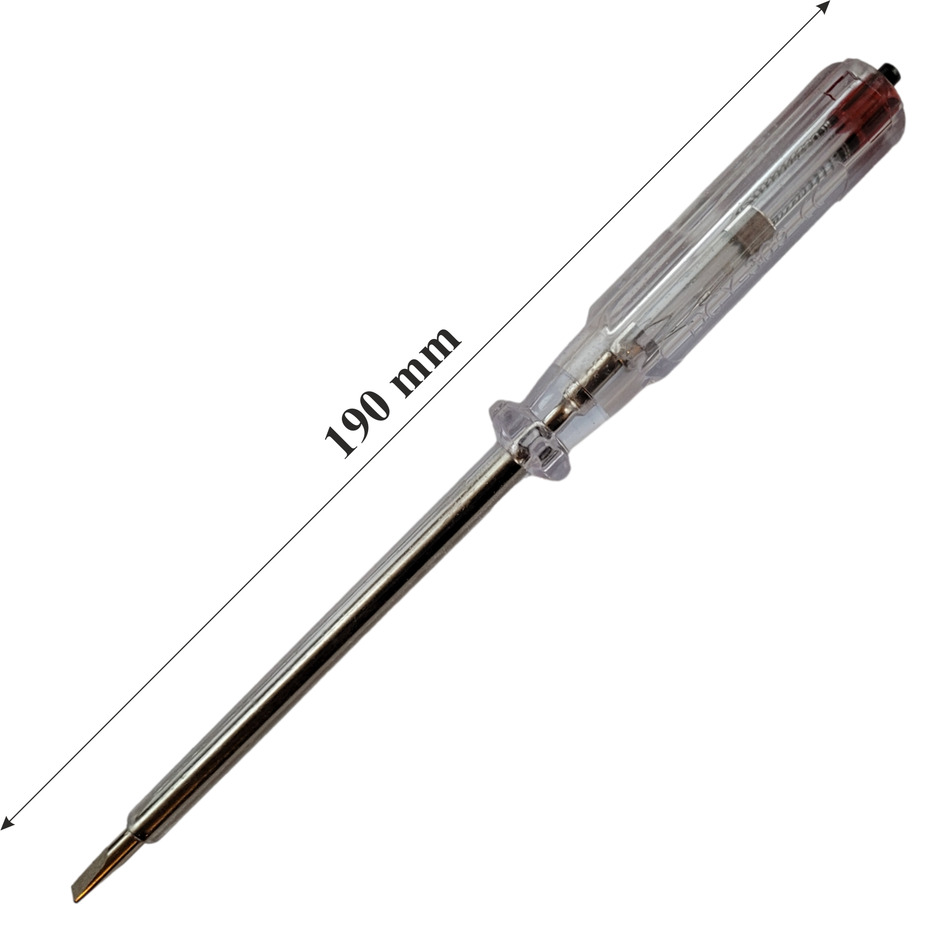 Próbnik napięcia tester wskaźnik z neonówką 220-250V 190 mm