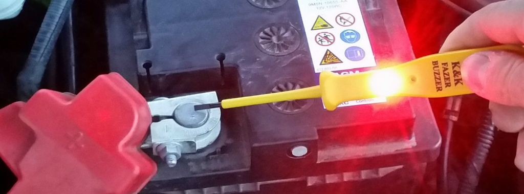 Fazer próbnik tester napięcia 3-500V Sygnalizacja optyczna i dźwiękowa