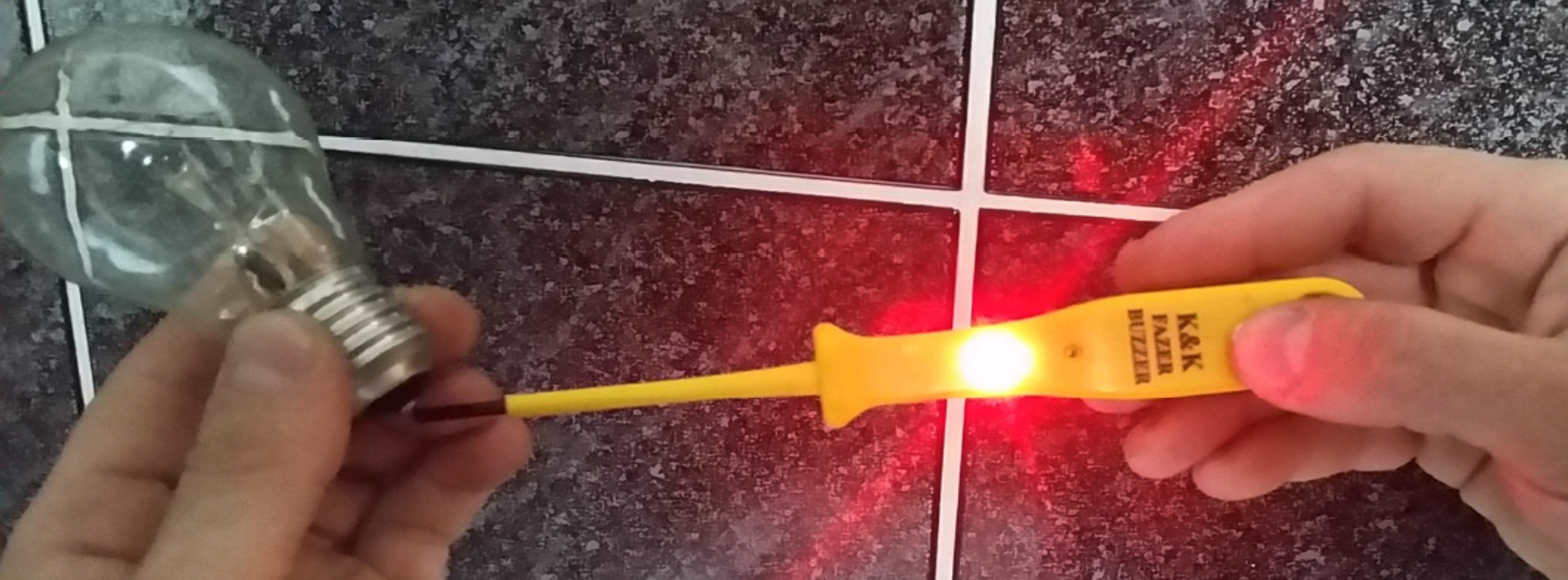 Fazer próbnik tester napięcia 3-500V Sygnalizacja optyczna i dźwiękowa