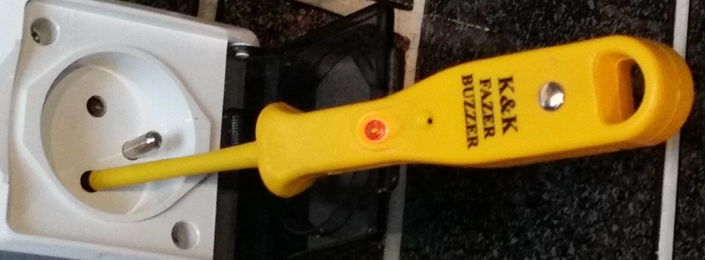 Fazer próbnik tester napięcia 3-500V Sygnalizacja optyczna i dźwiękowa